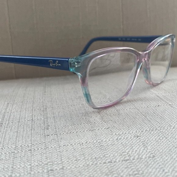 Ray-Ban Women Eyeglasses Blue Pink Tone Glasses RB1591 3807 48[]16 130 - Picture 1 of 11